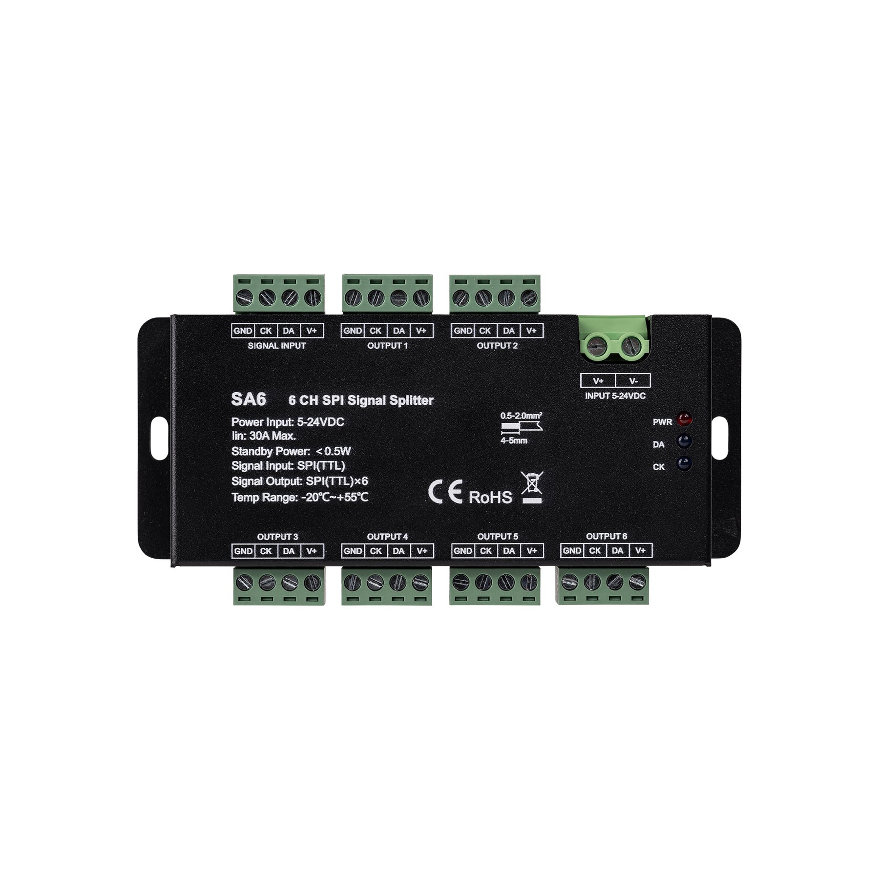 6 Channel SPI Repeater - HV9104-SPI-6CH