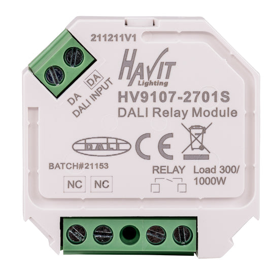 Dali Relay Module LED  Plastic White 240V - HV9107-2701S