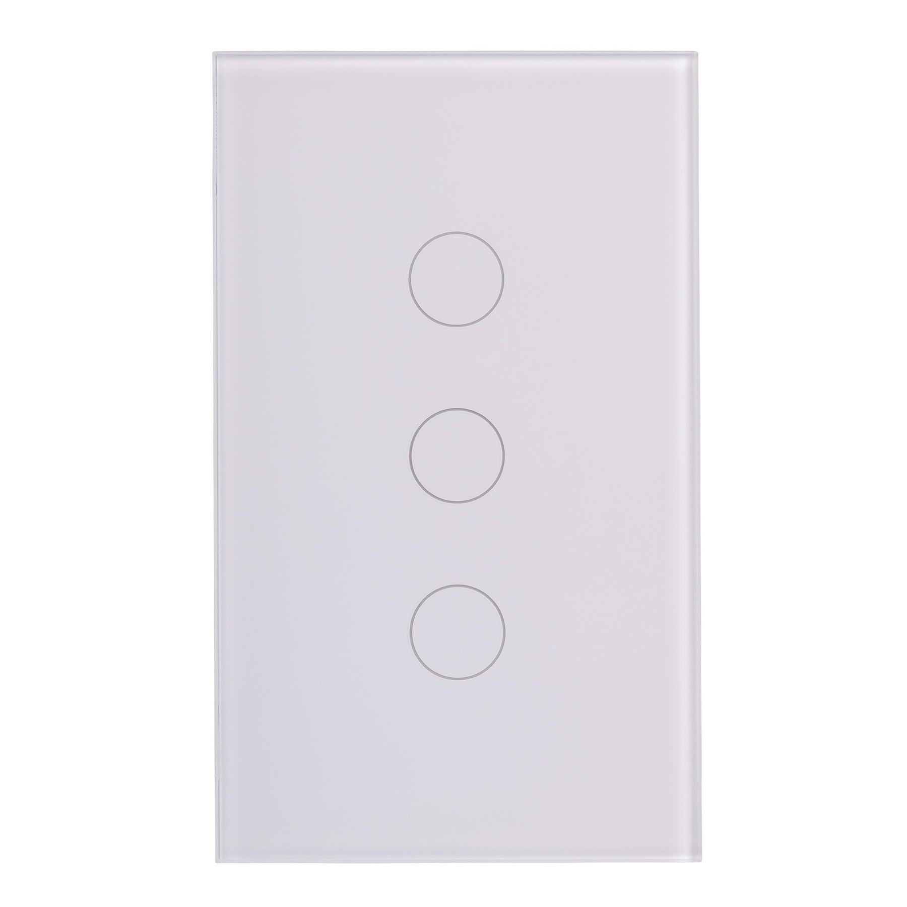 Wifi Three Gang Wall Switch White - HV9110-3