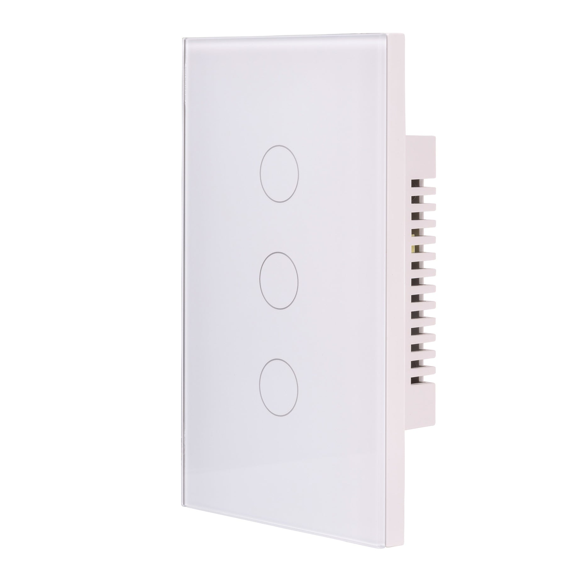 Wifi Three Gang Wall Switch White - HV9110-3