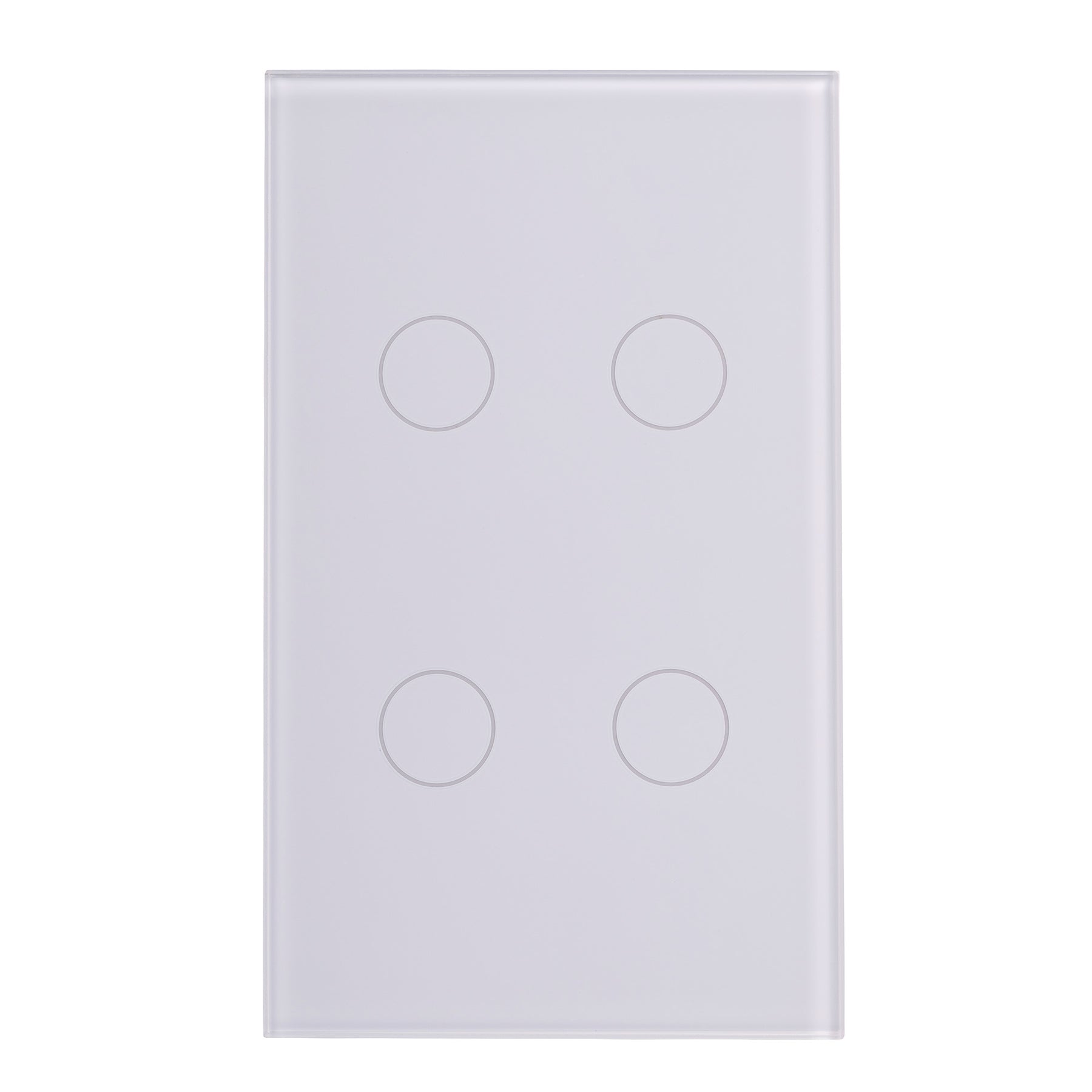 Wifi Four Gang Wall Switch White - HV9110-4