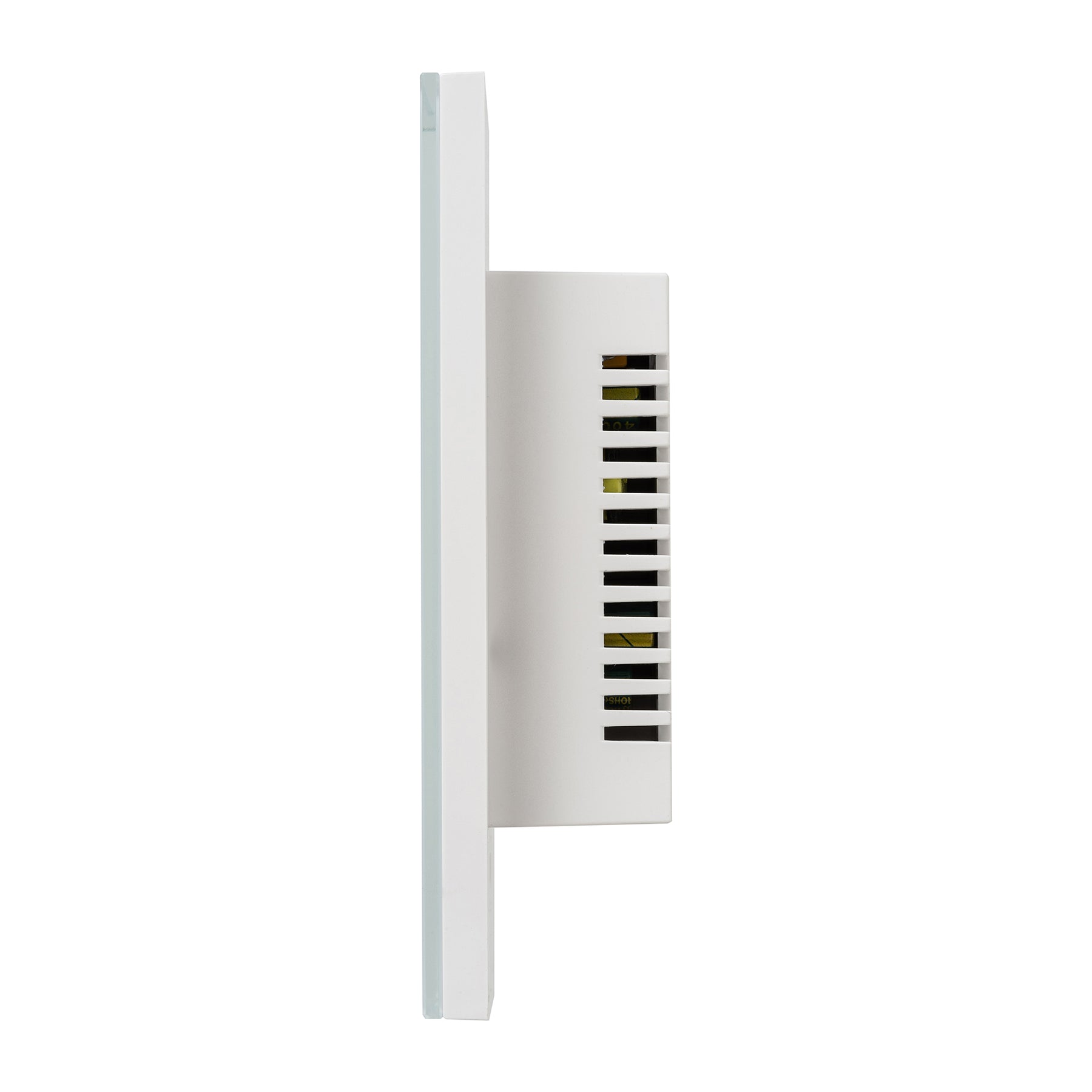 Wifi Plastic With Glass Front Fan Controller White - HV9116