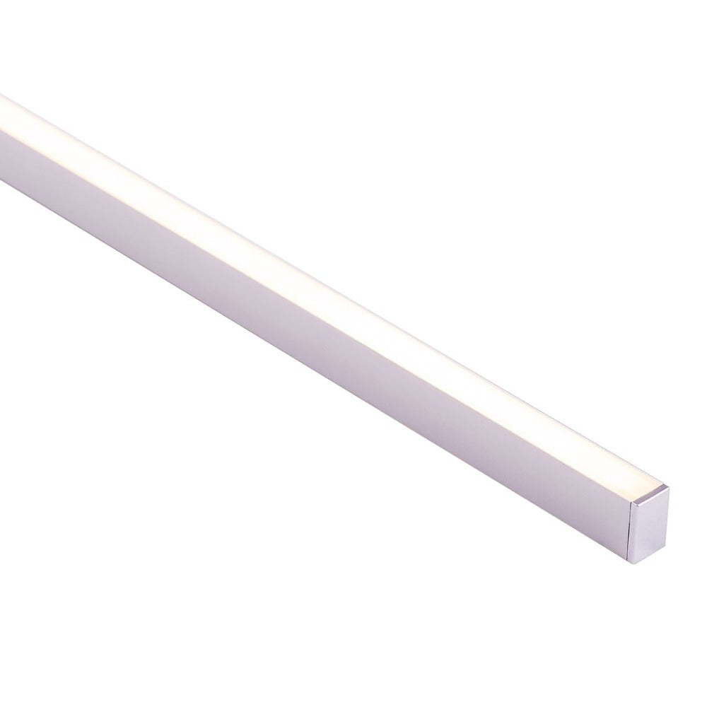 Buy Strip Light Profiles Australia Shallow Square Profile W9mm Silver - HV9693-0915