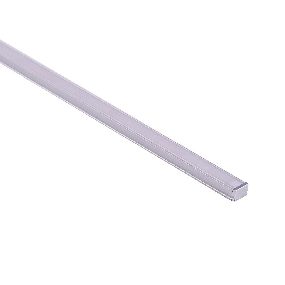 Buy Strip Light Profiles Australia Shallow Square Profile W10mm 3M Silver - HV9693-1007-3M