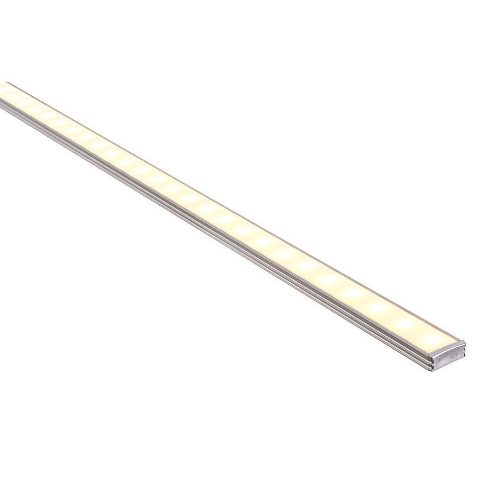 Surface Mounted Square LED Profile 18mm Silver - HV9693-1707