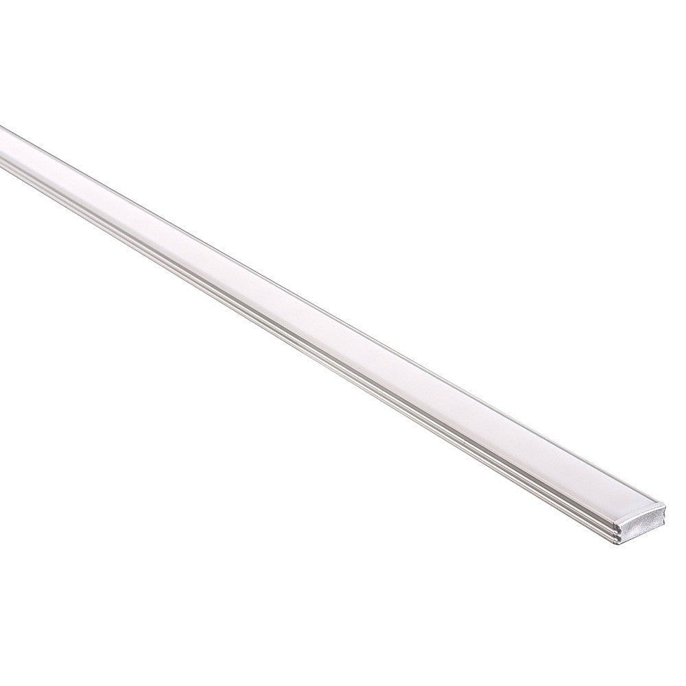 Strip Light Profile L1000mm W17mm Opal Matte Aluminum - VB-ALP002-R-1M