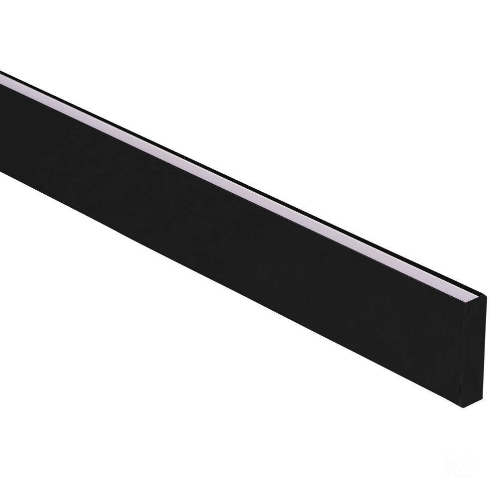 Buy Strip Light Profiles Australia Side Mounted Profile 3M Black - HV9694-1145-BLK-3M