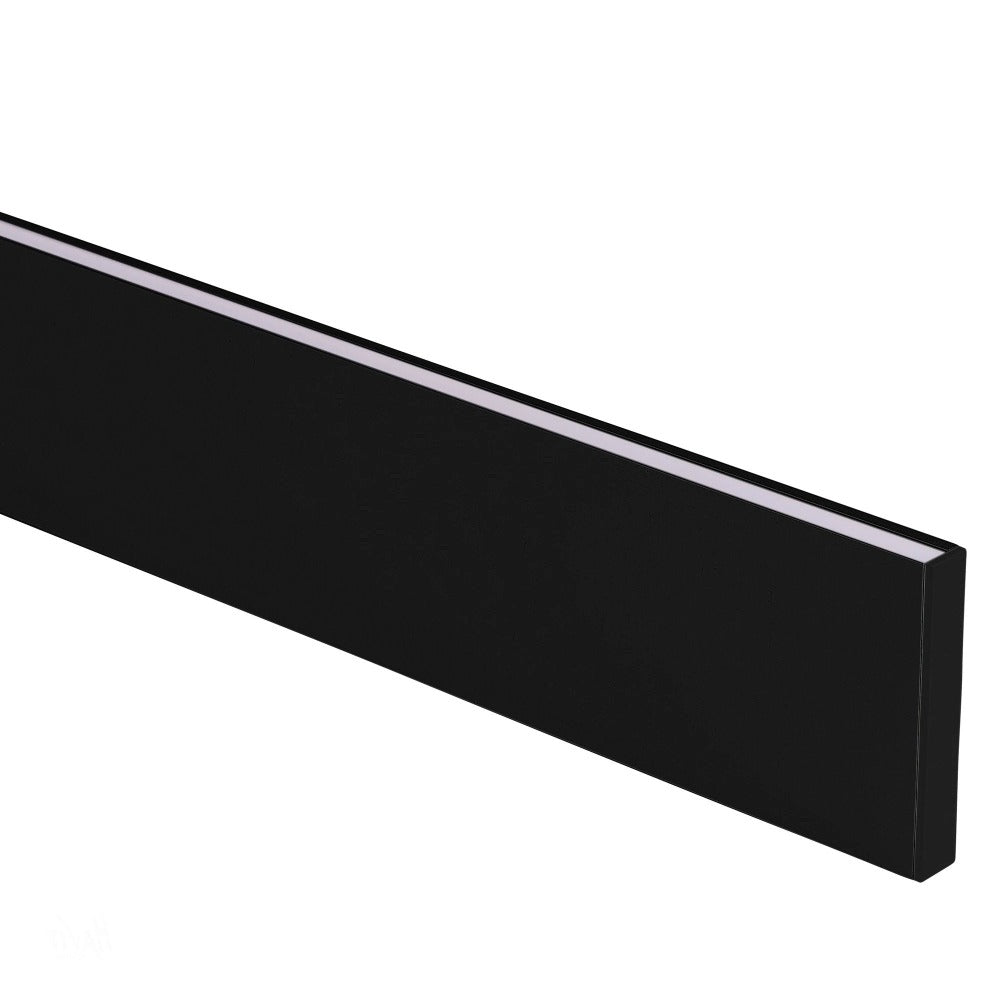 Buy Strip Light Profiles Australia Side Mounted Up & Down Profile 3M Black - HV9694-1170-BLK-3M