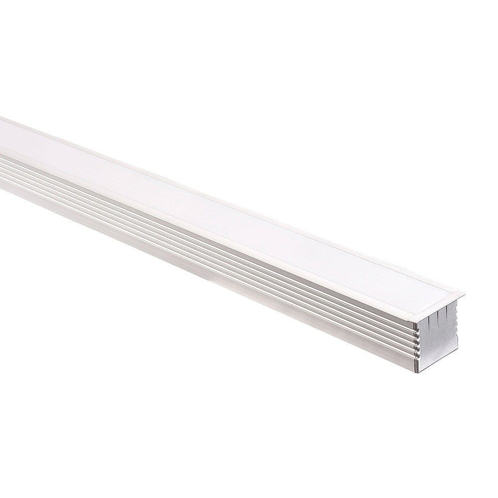 Buy Strip Light Profiles Australia Deep Square Winged Profile W44mm 3M Silver - HV9695-4435-3M