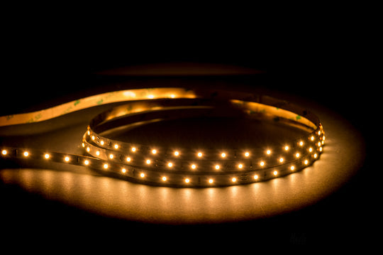 4.8W 24V DC IP20 Long Run LED Strip 3000K 30 Metre - HV9722-IP20-64-3K-30M