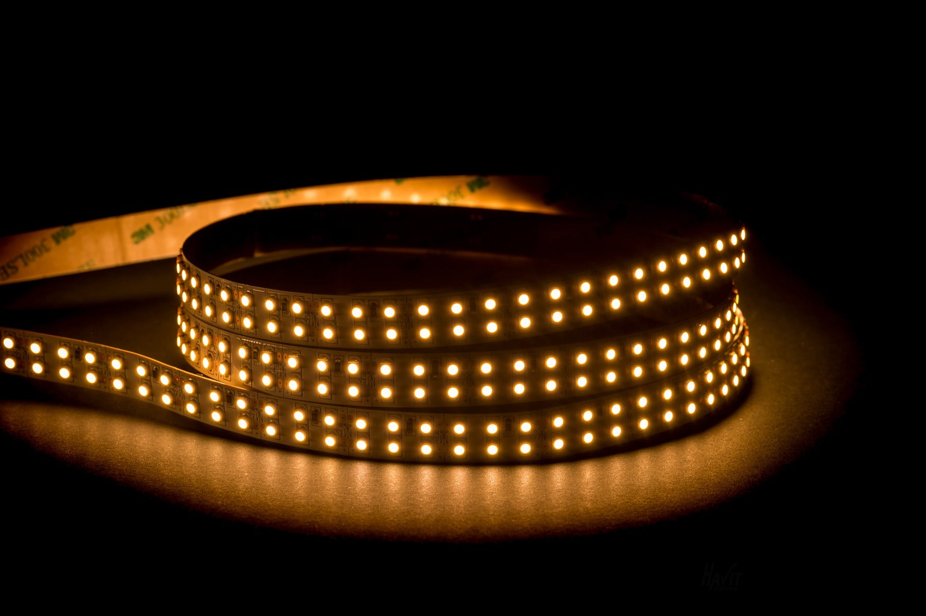 19.2W 24V DC IP20 LED Strip 3000K 30 Metre - HV9723-IP20-240-3K-2-30M