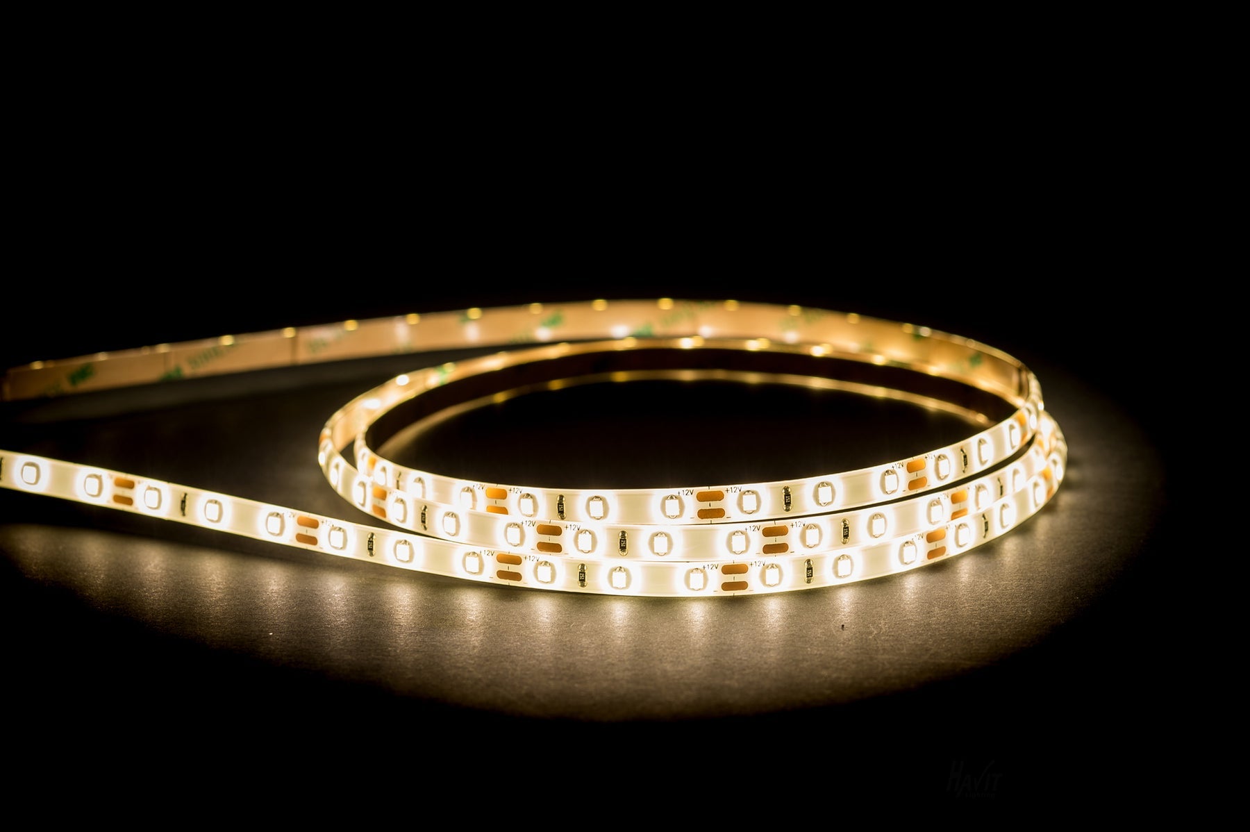 4.8W 12V DC IP54 LED Strip 4000k 10 Meter - HV9723-IP54-60-4K-10M