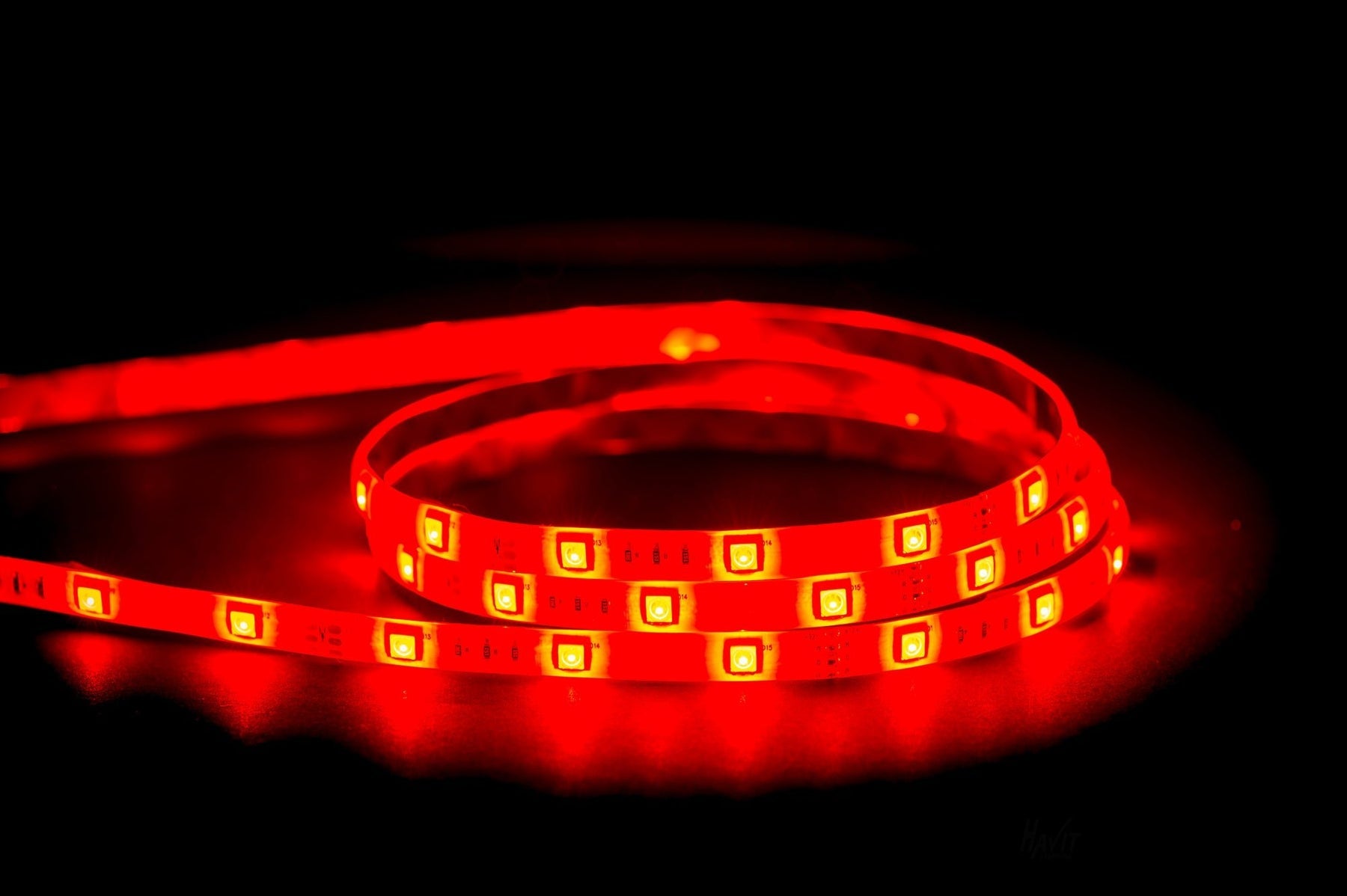 7.2W 12V DC IP54 LED Strip RGB 10 Meter - HV9750-IP54-30-RGB-10M