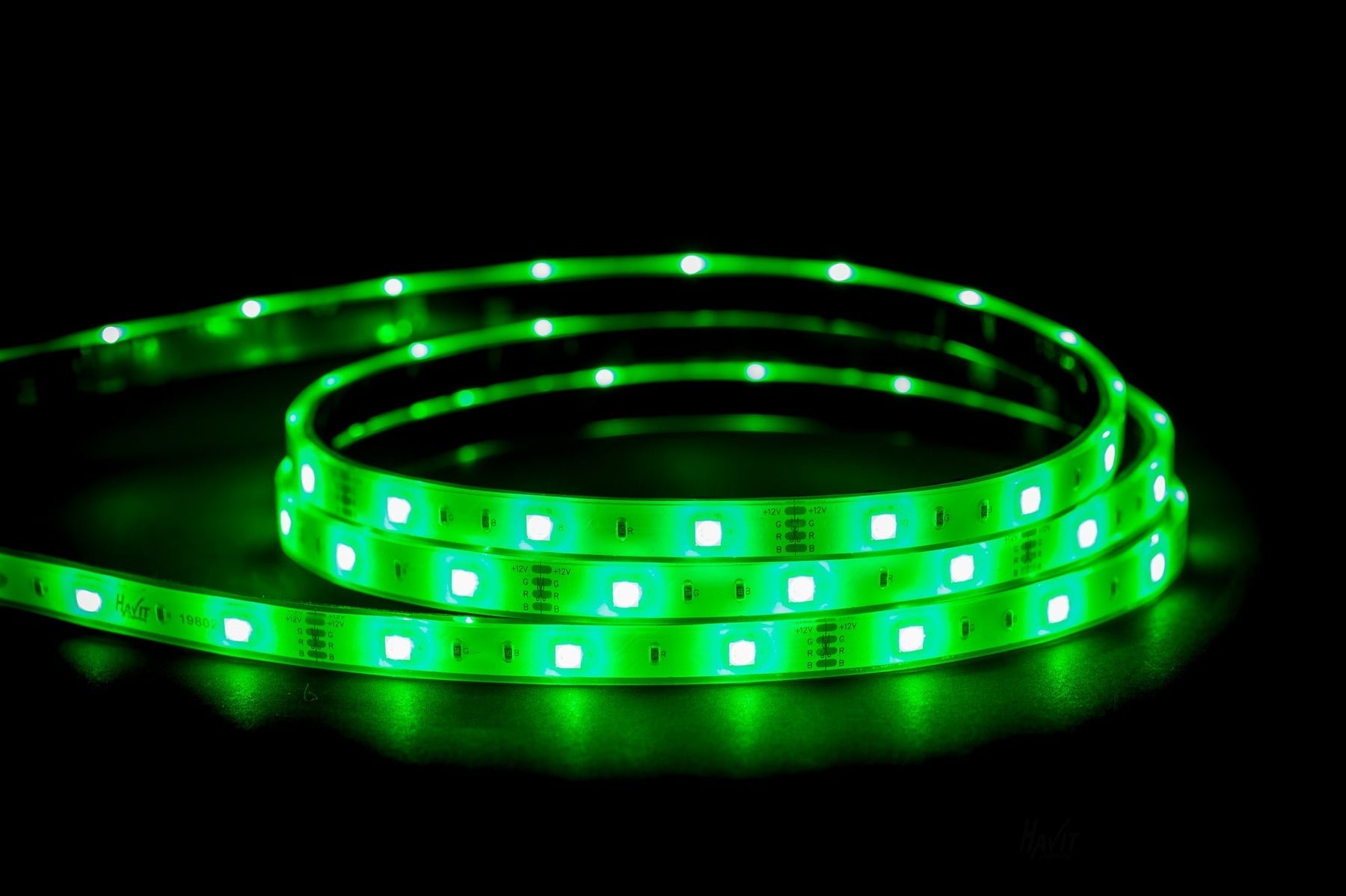 7.2W 12V DC IP67 LED Strip RGB 10 Metre - HV9750-IP67-30-RGB-10M