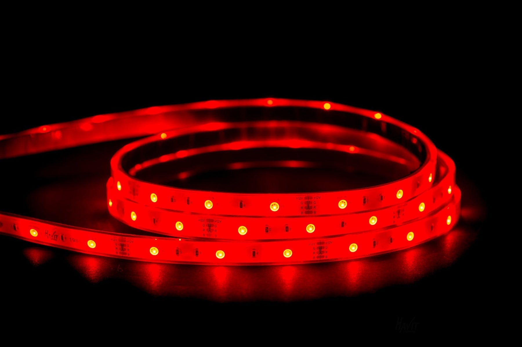 7.2W 12V DC IP67 LED Strip RGB 10 Metre - HV9750-IP67-30-RGB-10M