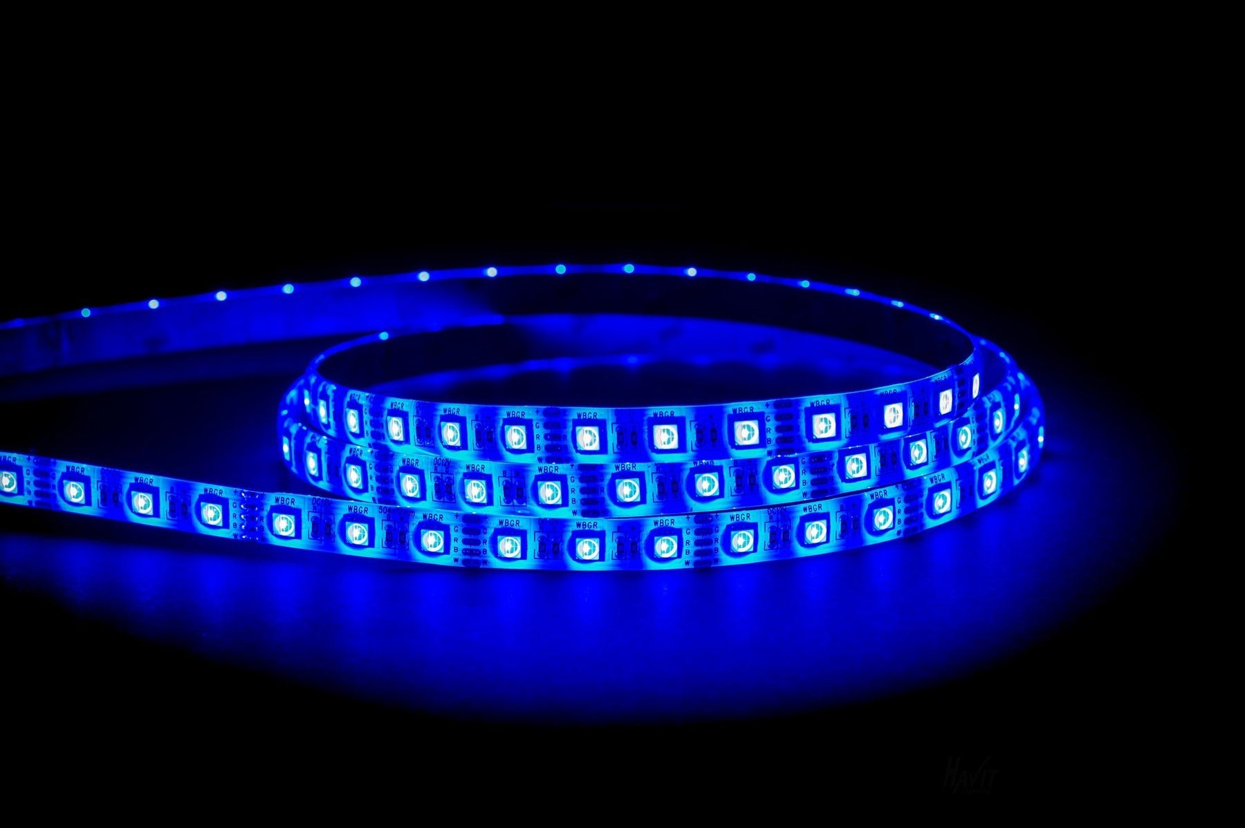 14.4W 12V DC IP54 LED Strip RGBC 10 Metre - HV9751-IP54-60-RGBC-10M