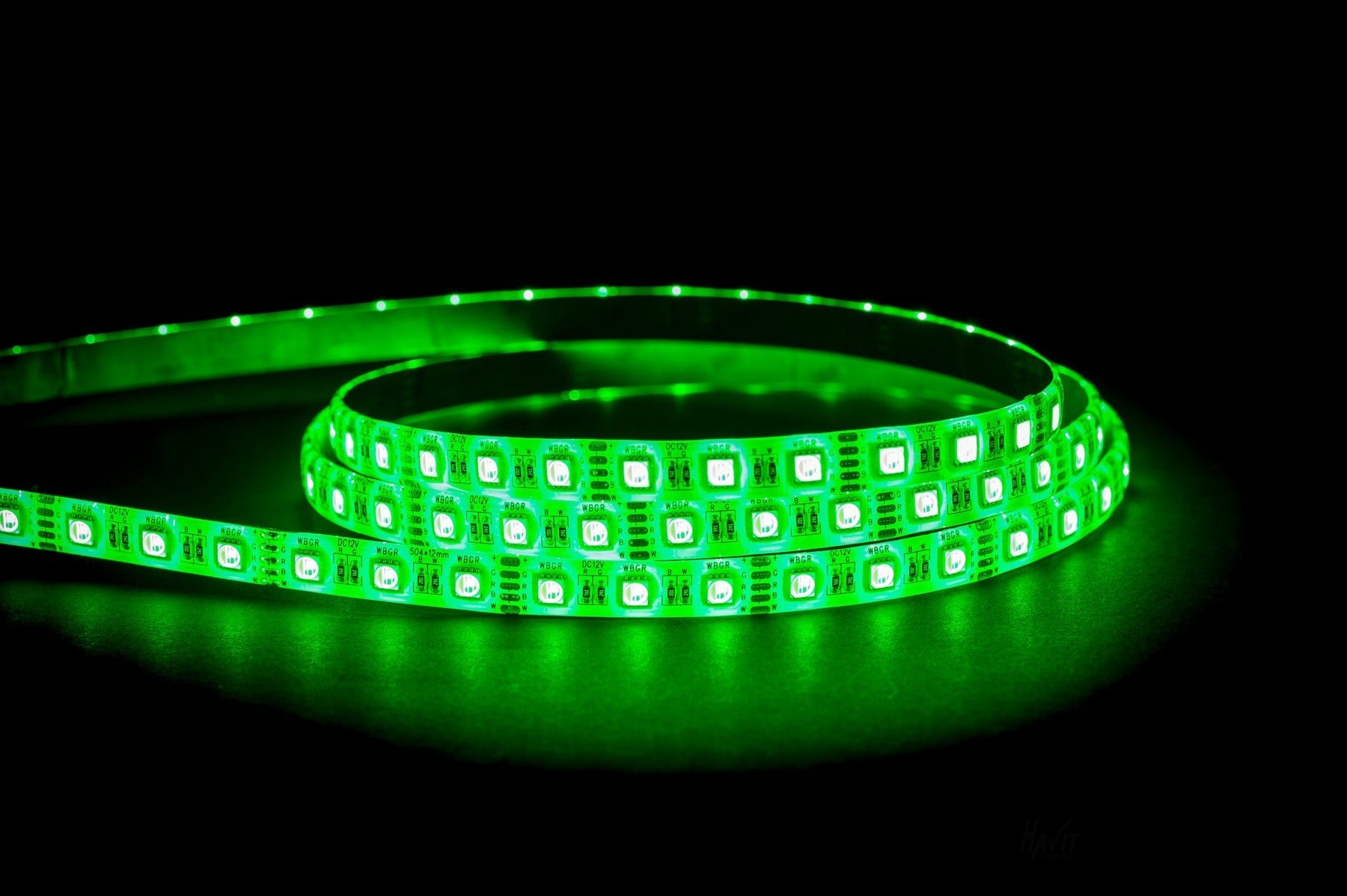 14.4W 12V DC IP54 LED Strip RGBC 10 Metre - HV9751-IP54-60-RGBC-10M