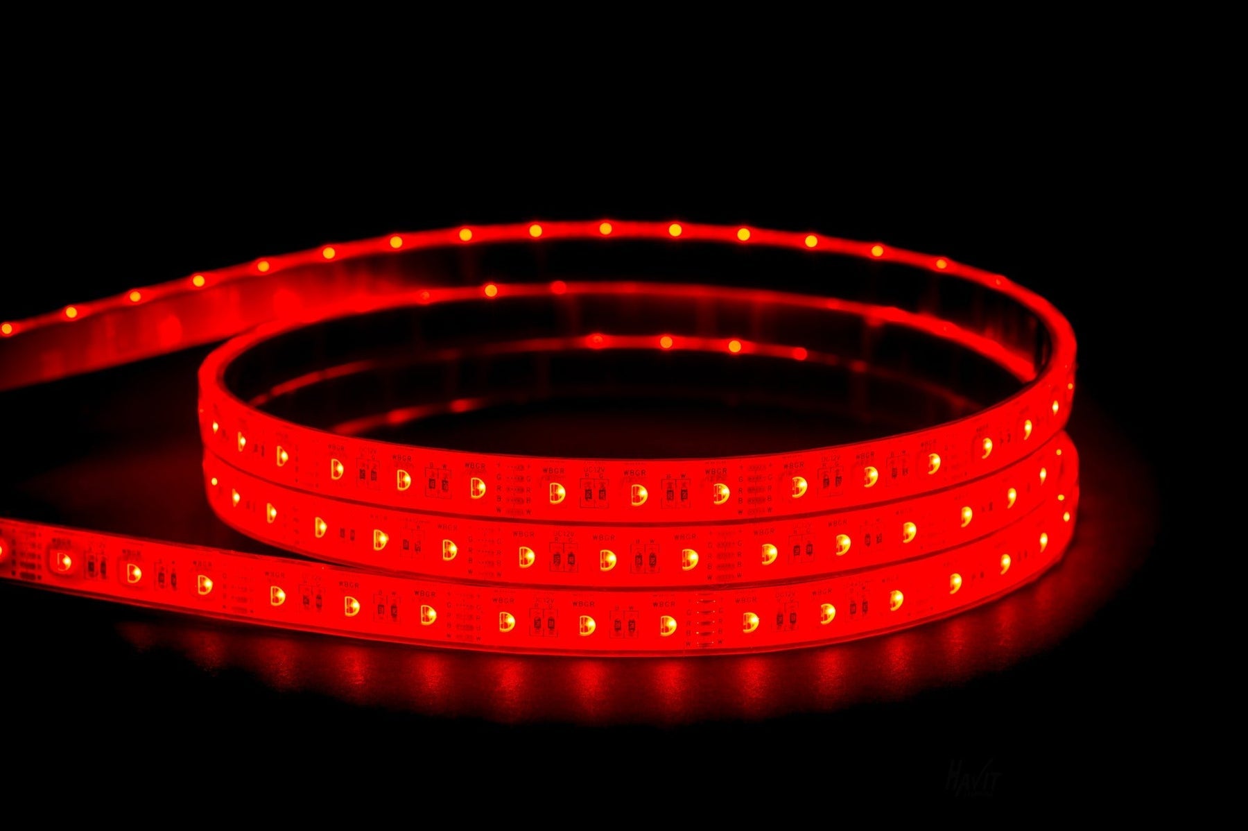 14.4W 12V DC IP67 LED Strip RGBC 10 Metre - HV9751-IP67-60-RGBC-10M