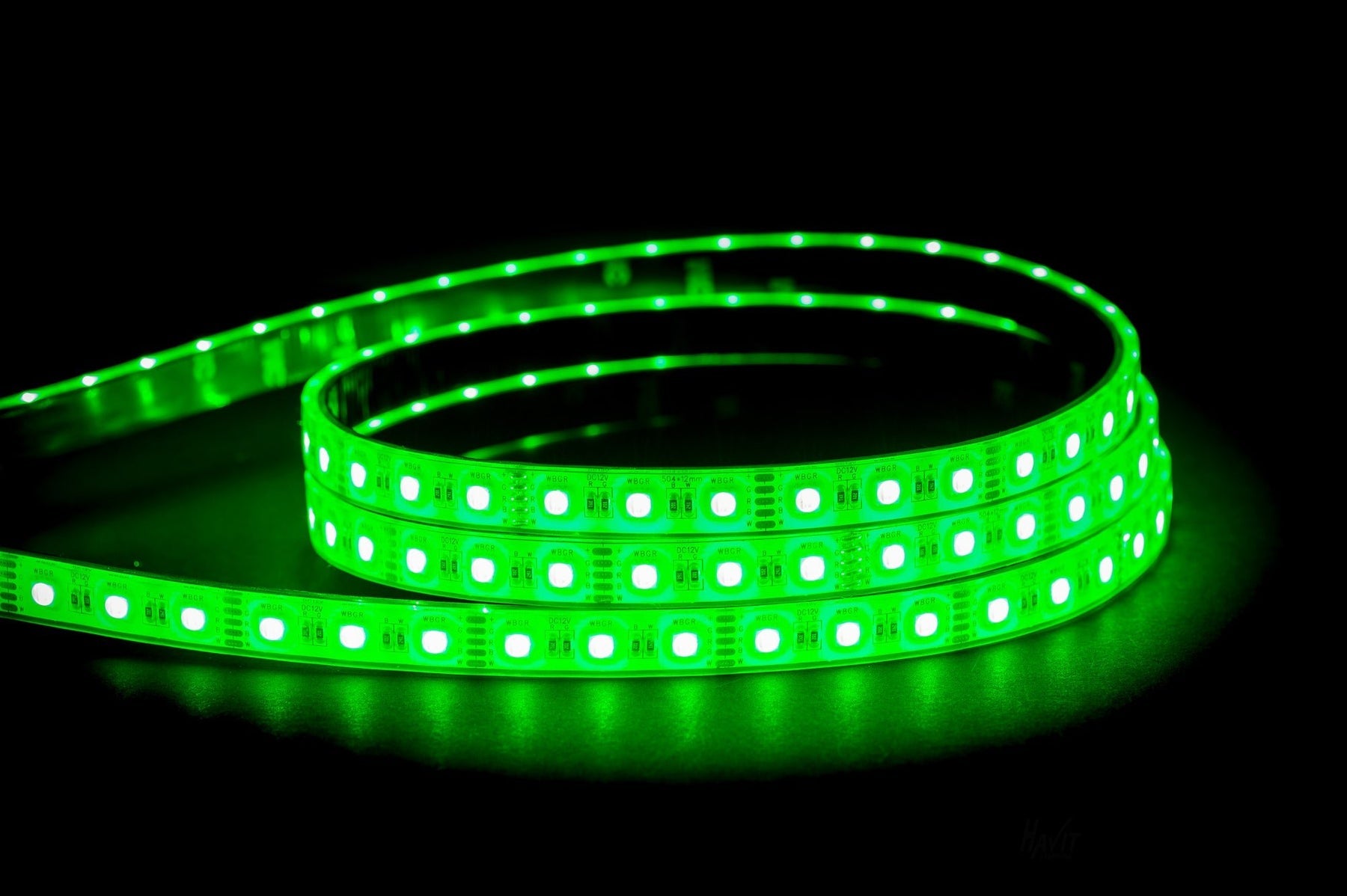 14.4W 12V DC IP67 LED Strip RGBW 10 Metre - HV9751-IP67-60-RGBW-10M