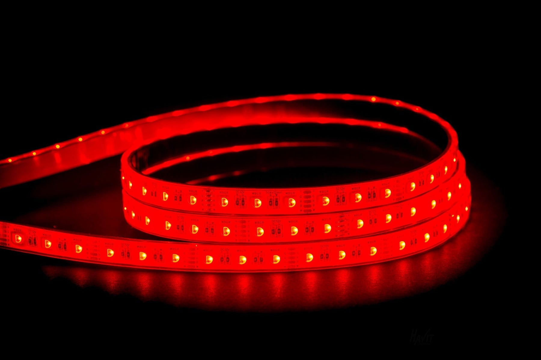 14.4W 12V DC IP67 LED Strip RGBW 10 Metre - HV9751-IP67-60-RGBW-10M