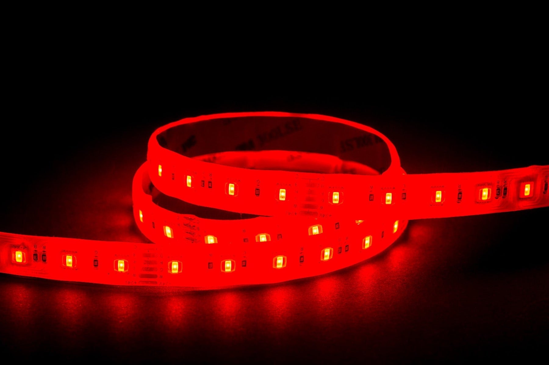 24W 24V DC IP54 LED Strip RGBCW 10 Metre - HV9752-IP54-60-RGBCW-10M