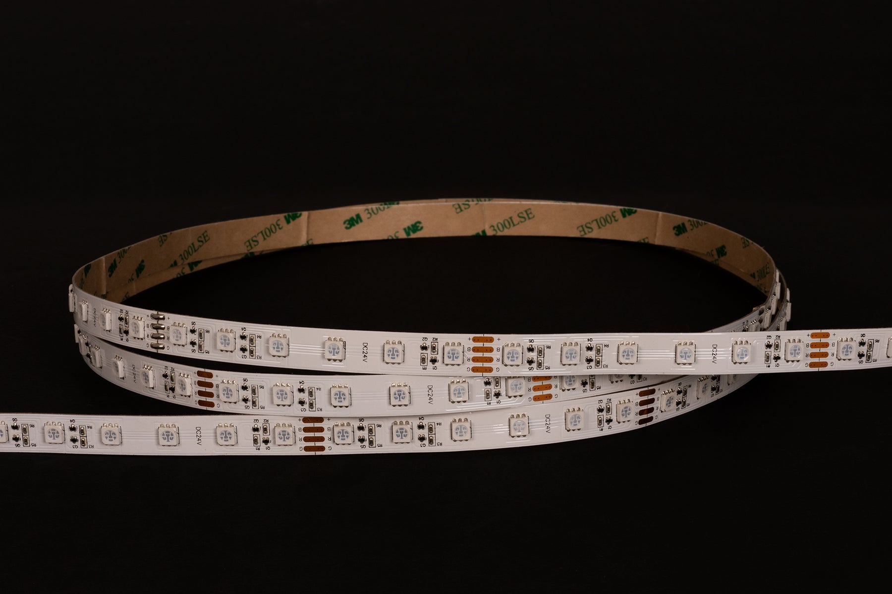 11W 24V DC IP20 Long Run LED Strip RGB 60 Meter - HV9753-IP20-60-RGB