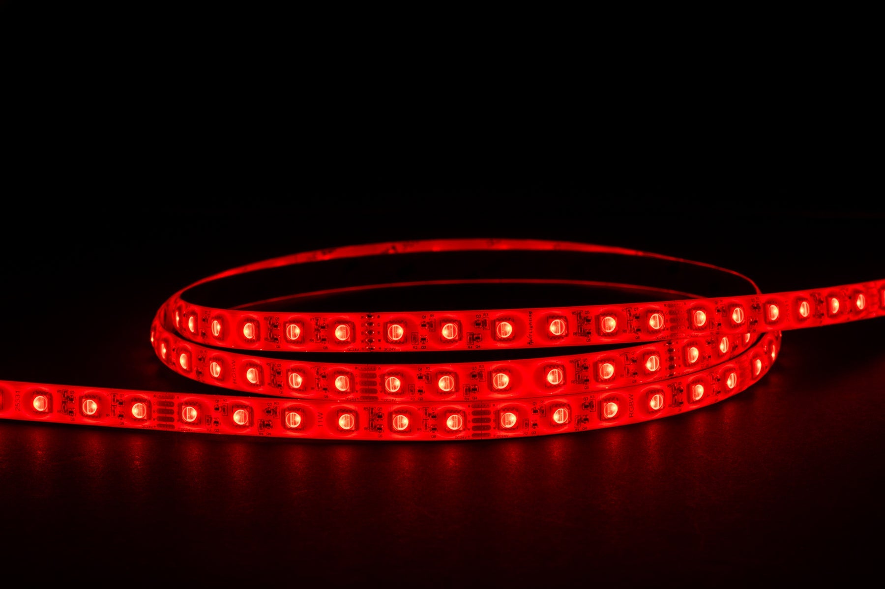 11W 24V DC IP54 Long Run LED Strip RGBW 60 Meter - HV9753-IP54-60-RGBW