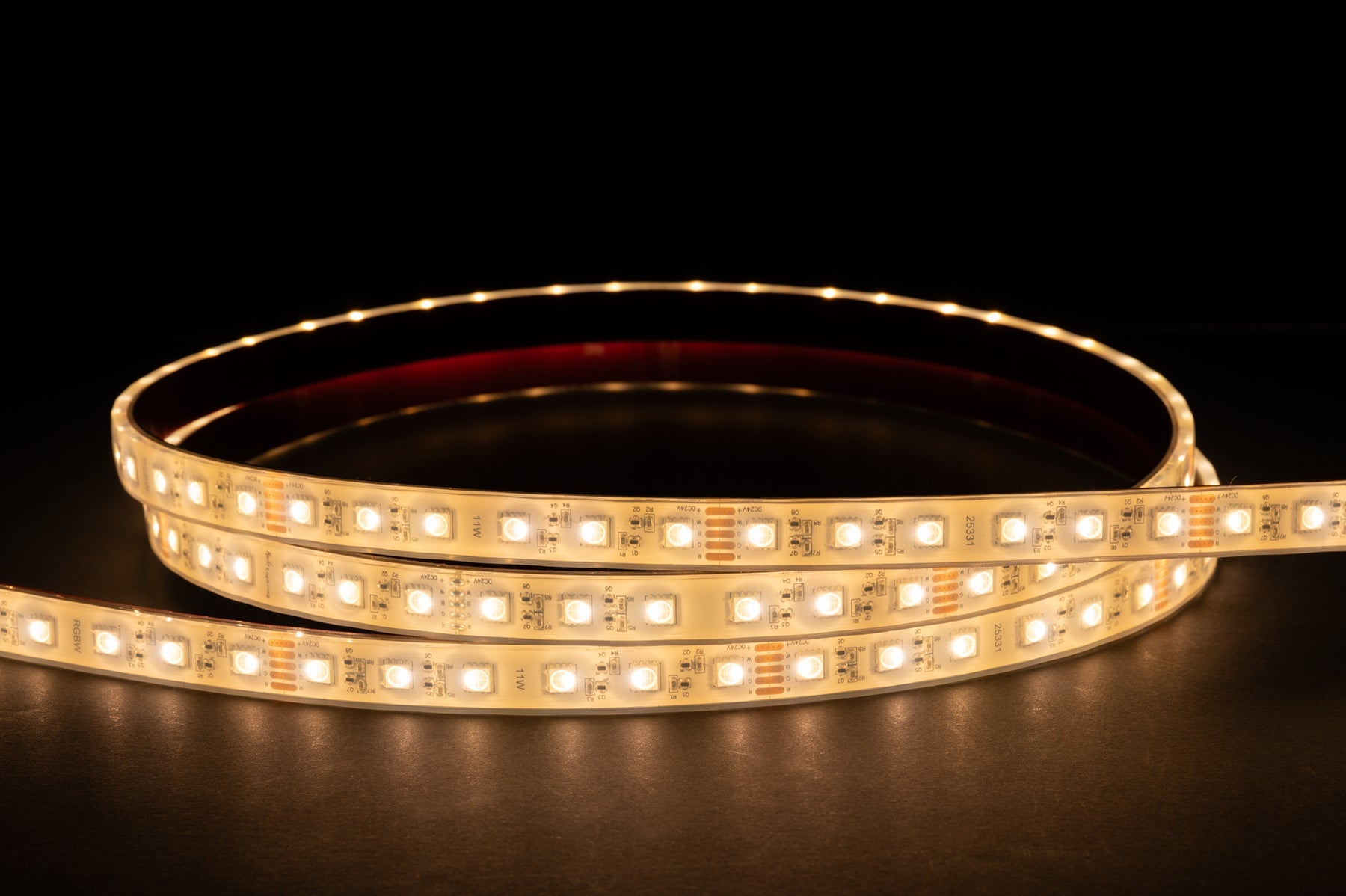 11W 24V DC IP67 Long Run LED Strip RGBW 60 Meter - HV9753-IP67-60-RGBW