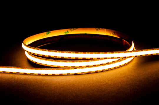 10W 12V DC IP20 COB Dotless LED Strip 3000K 30 Meter - HV9761-IP20-512-3K-30M