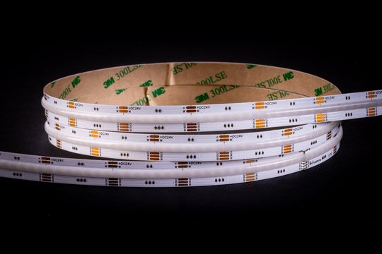 20W 24V DC IP20 Dotless LED Strip COB RGBC 30 Metre - HV9761-IP20-896-RGBC-30M