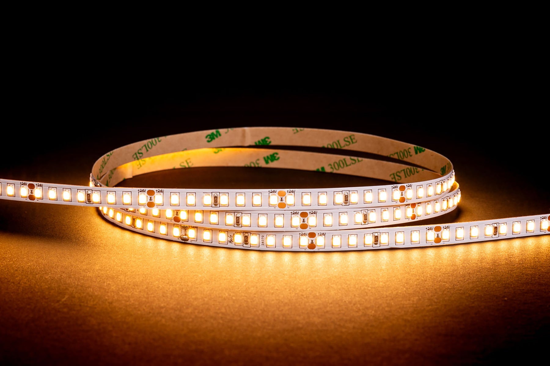 2W 24V DC IP20 LED Strip 3000K 30 Metre - HV9783-IP20-160-3K-30M