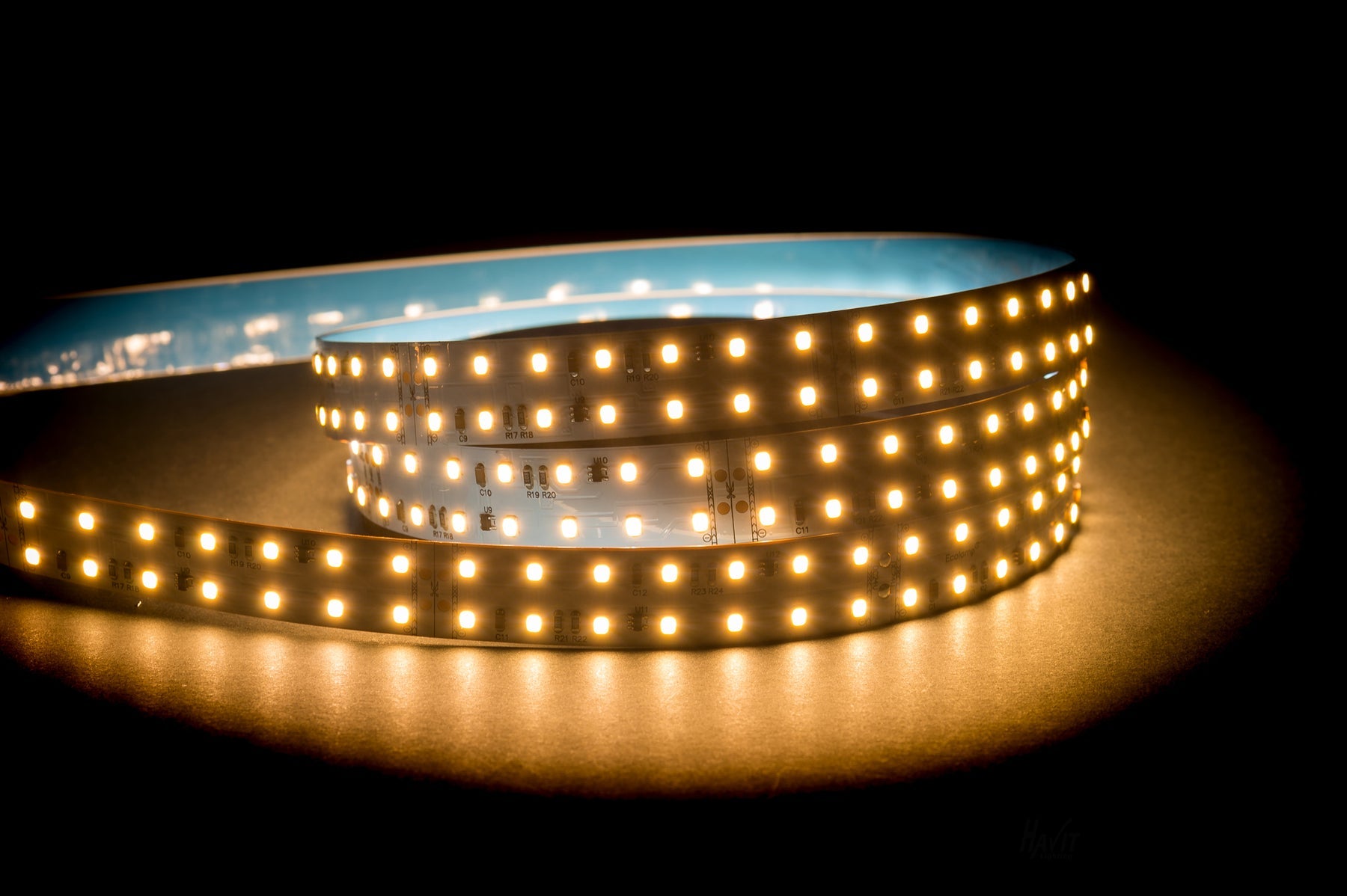 32.6W 24V DC IP20 LED Strip 3000K 20 Metre - HV9783-IP20-168-3K-20M