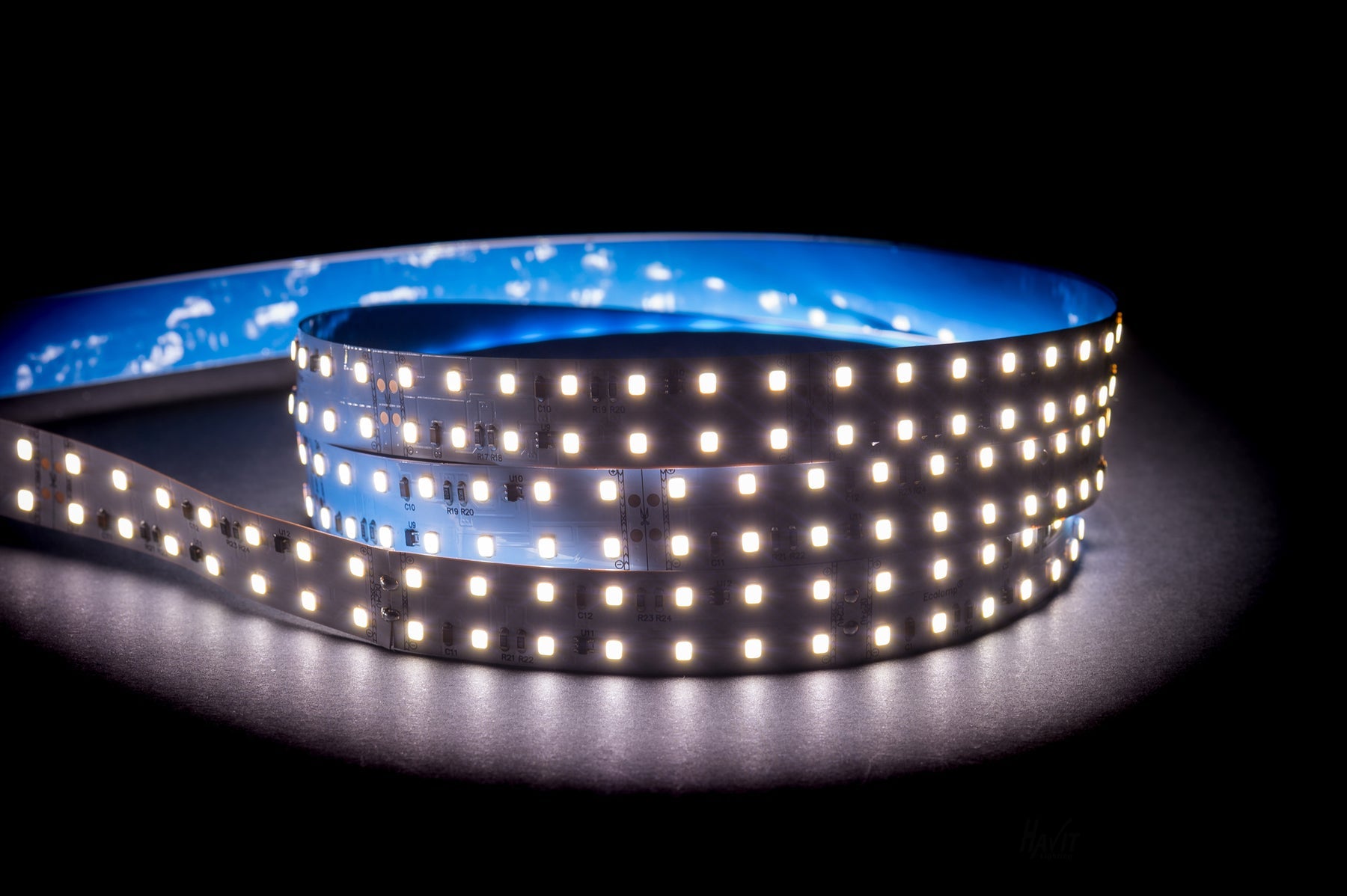 32.6W 24V DC IP20 LED Strip 5500K 20 Metre - HV9783-IP20-168-5K-20M