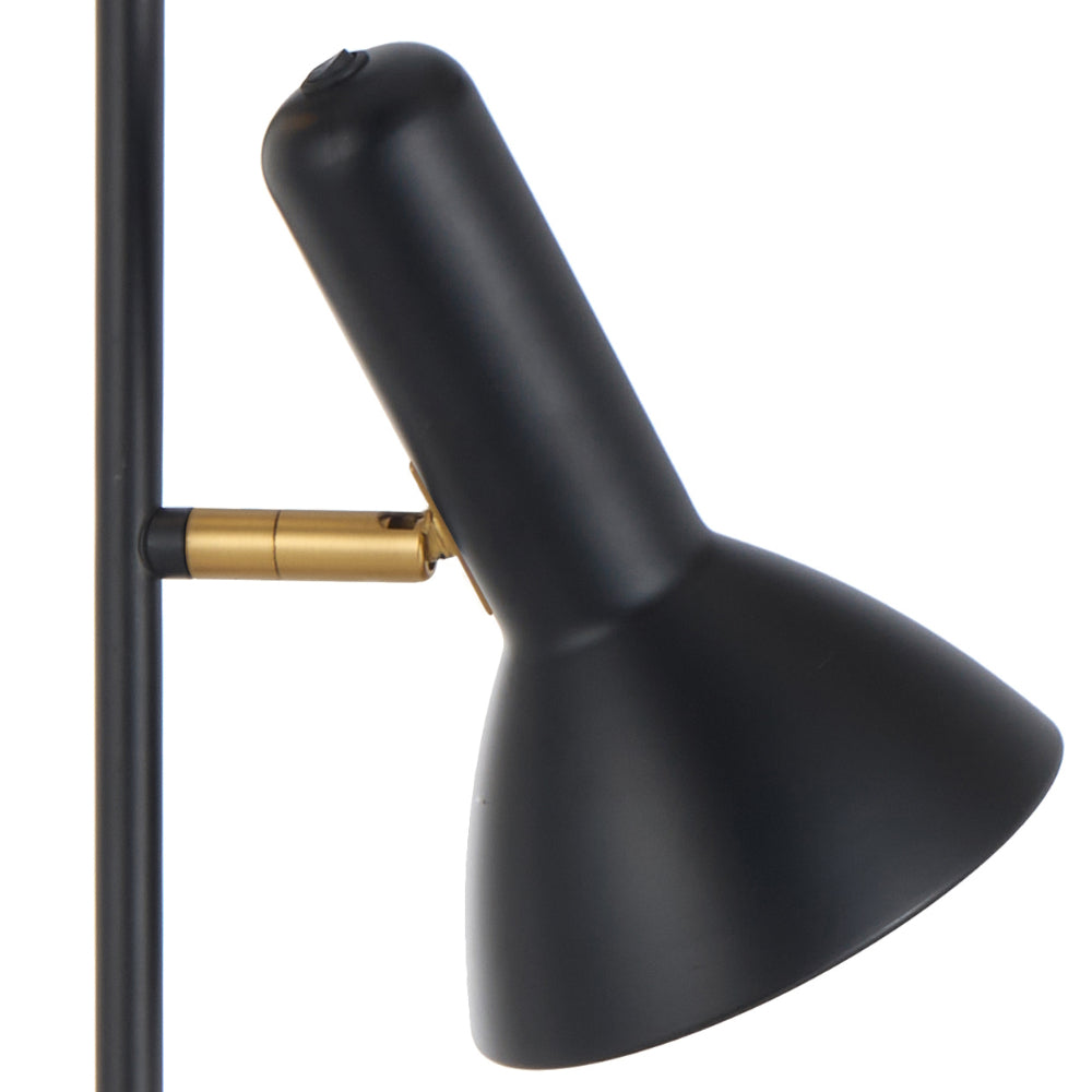 Hyvik Floor Lamp Black - HYVIK FL2-BK