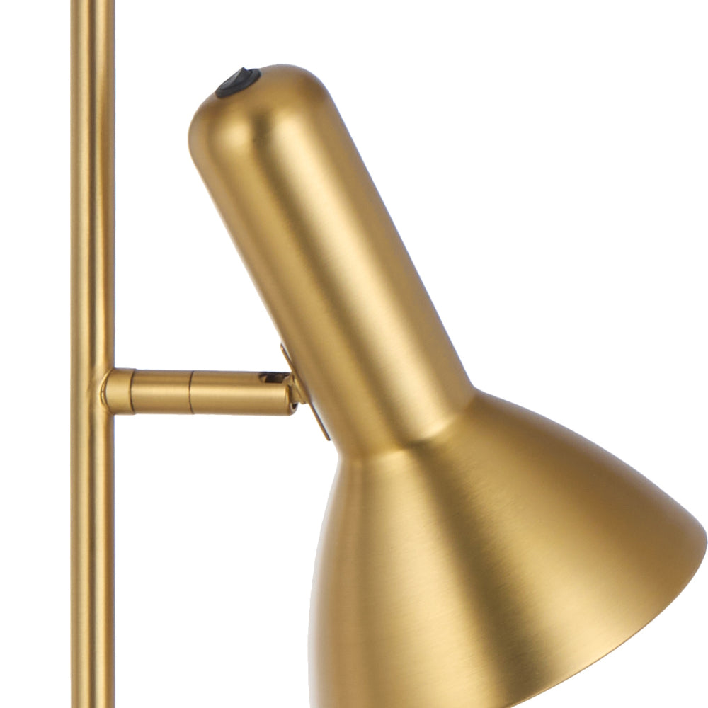 Hyvik Floor Lamp Brass - HYVIK FL2-BRS