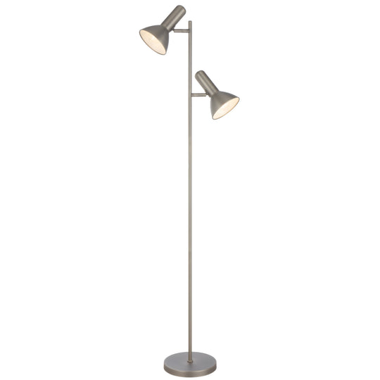 Hyvik Floor Lamp Nickel - HYVIK FL2-NK