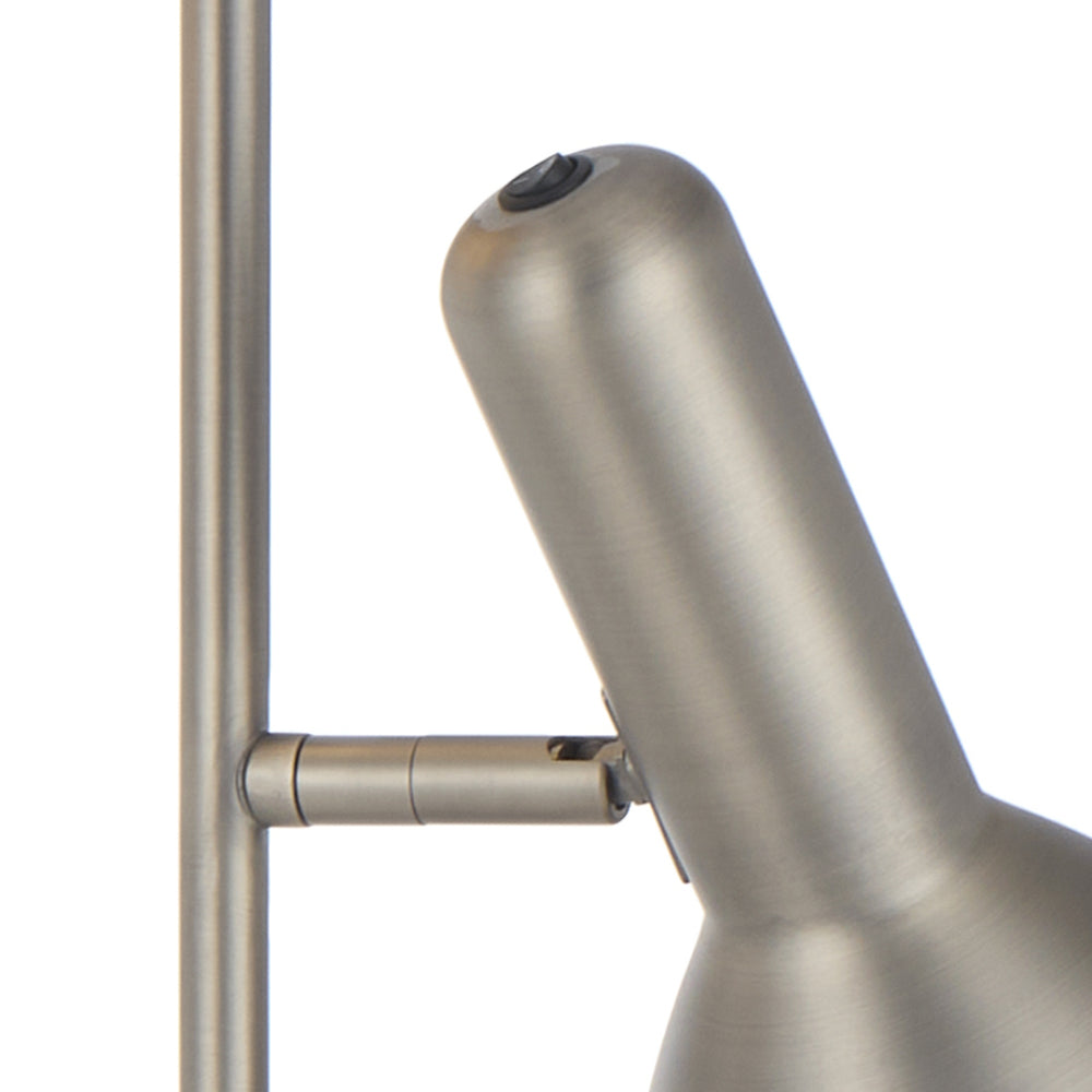 Hyvik Floor Lamp Nickel - HYVIK FL2-NK