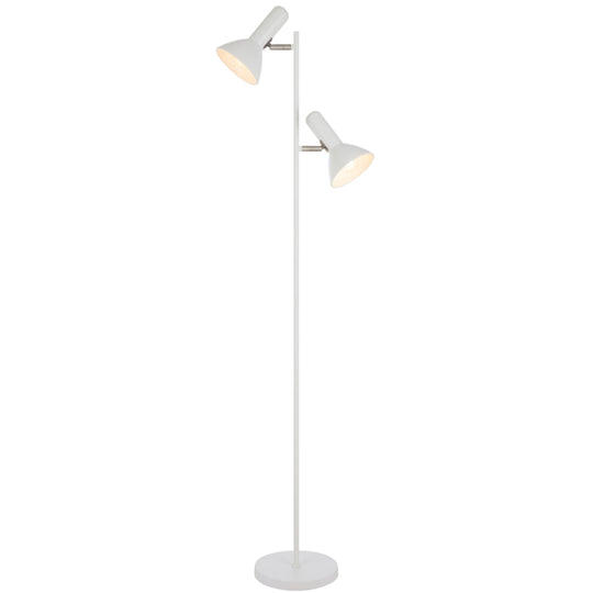 Hyvik Floor Lamp White - HYVIK FL2-WH