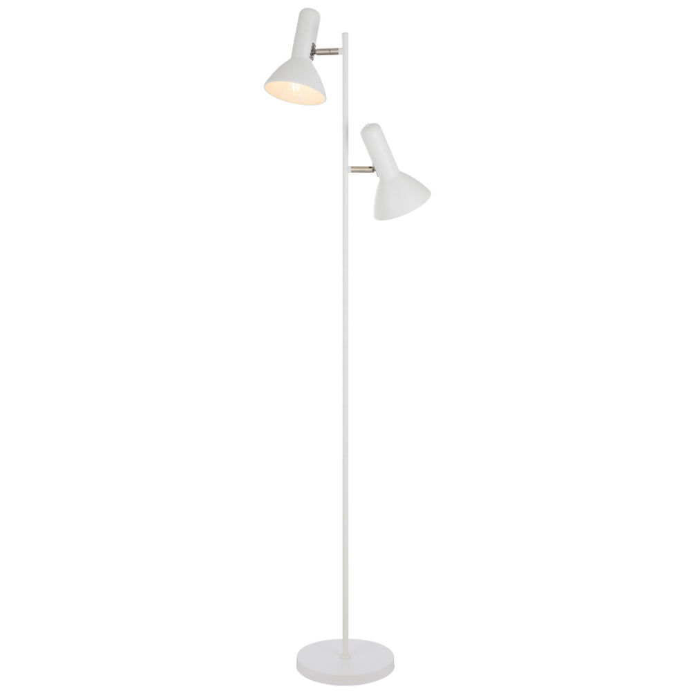 Hyvik Floor Lamp White - HYVIK FL2-WH