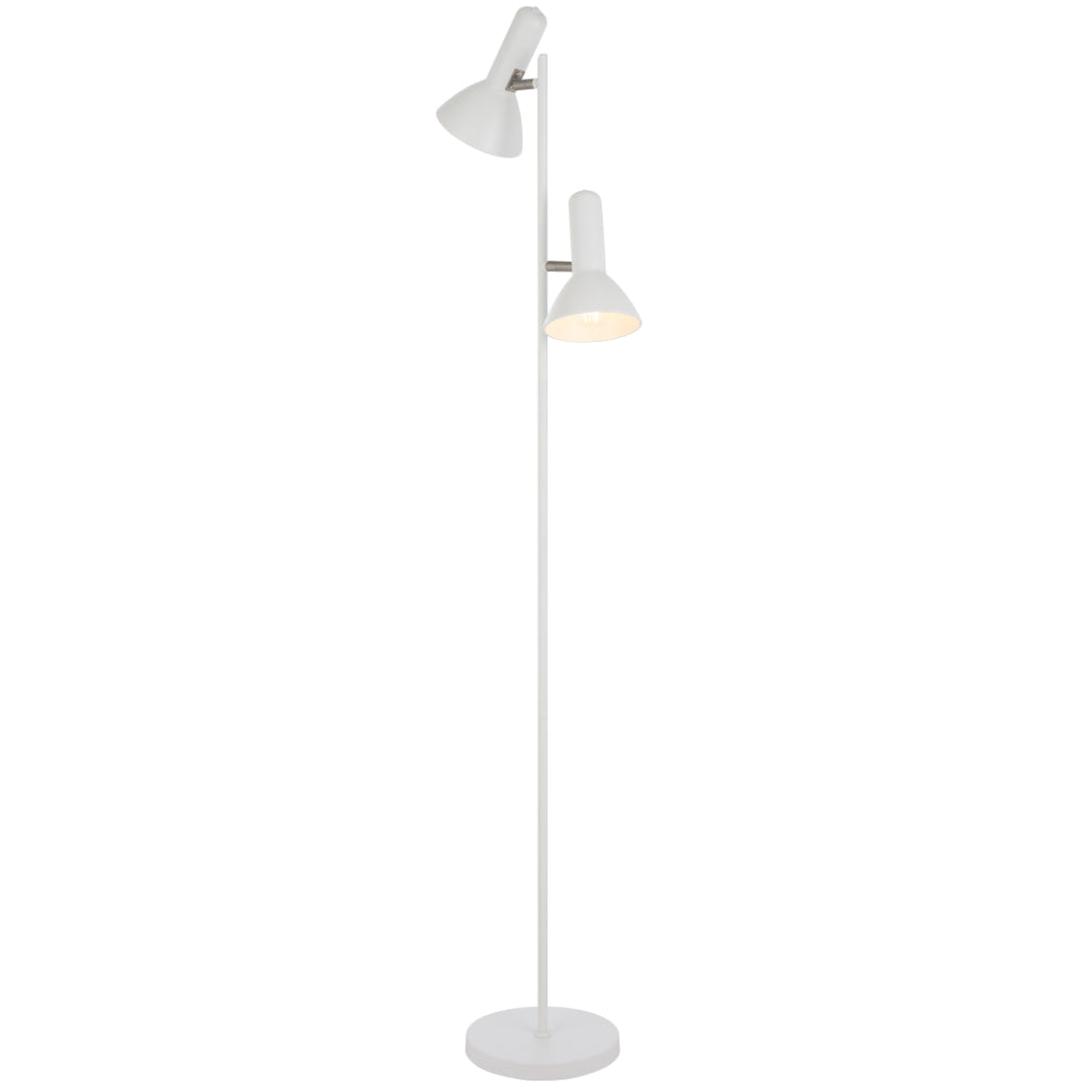 Hyvik Floor Lamp White - HYVIK FL2-WH