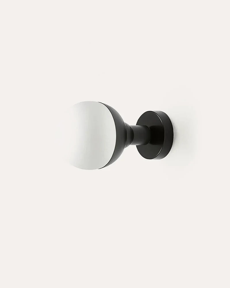 Helmet LED Wall Light 2700k Matte Black - ARO.A1221/NEG