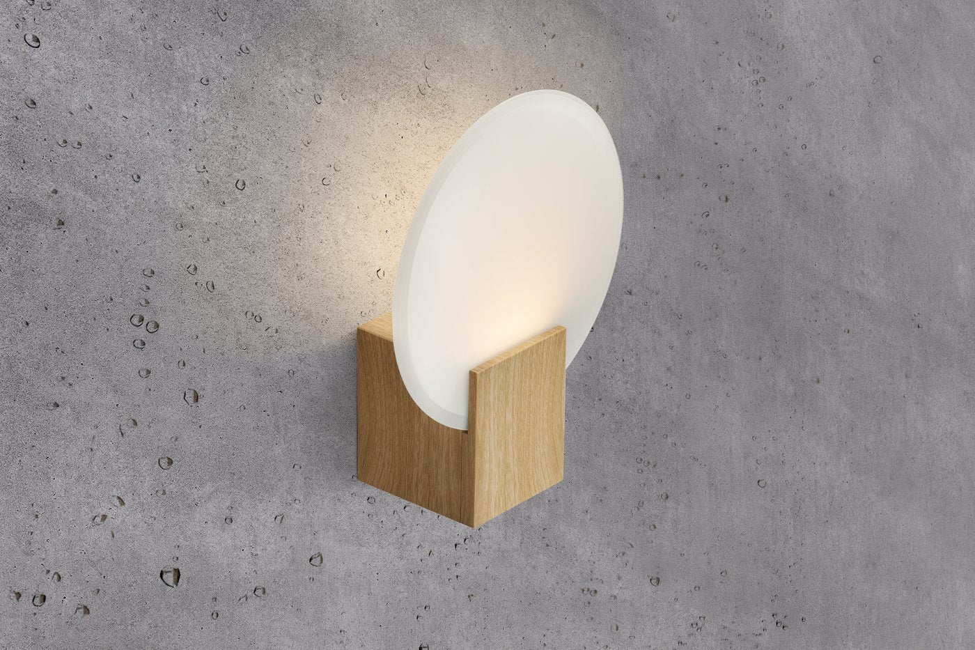 Hester LED Bathroom Vanity Light 9.5W 3000K Wood Foil - 2015391014
