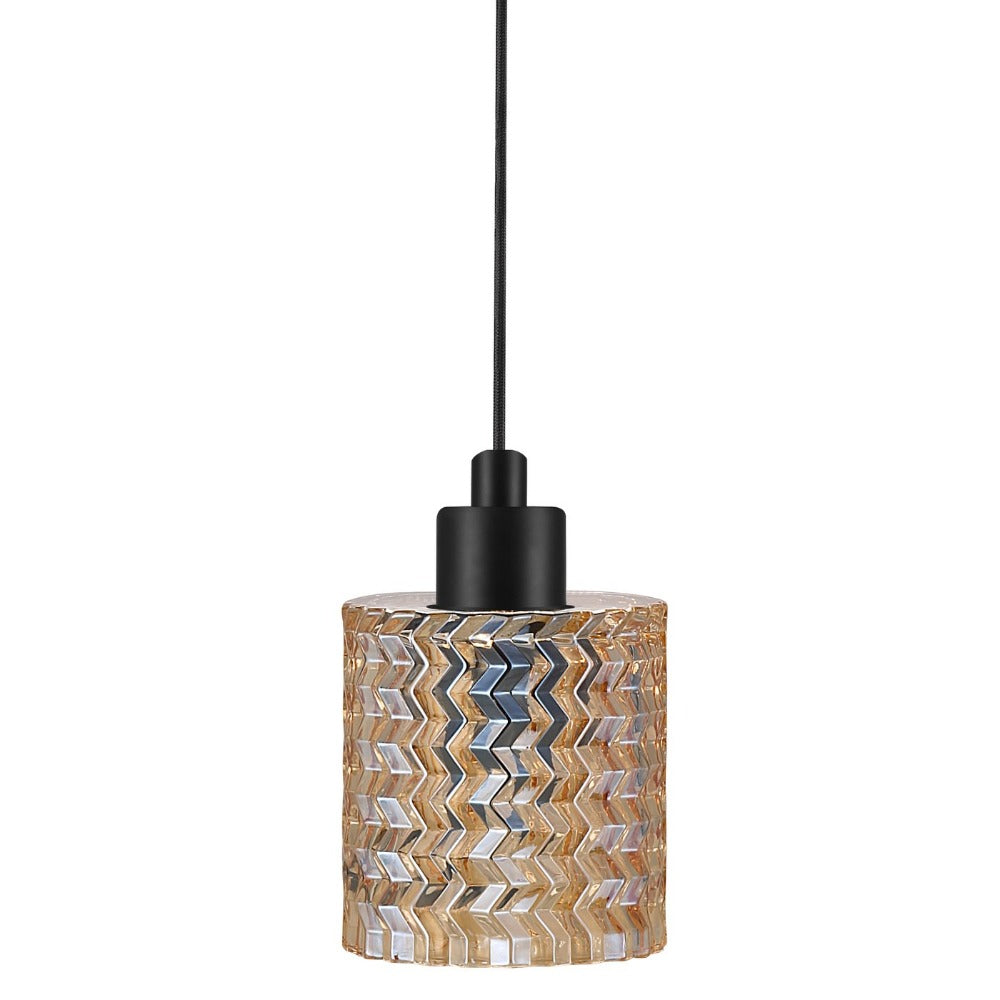 Buy Pendant Lights Australia Hollywood Pendant Light Amber Glass - 46483027