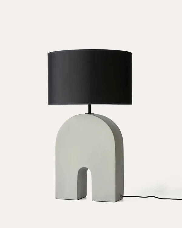 Home Table Lamp Matte Black - ARO.NAC118/NEG/TBC+801021/41