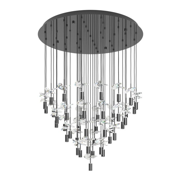 Comareira 780mm LED Pendant Light 2.1W TRI Color Nickel-Nero & Clear - 390493