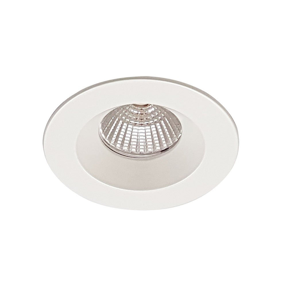 Downlight Frame With Twist on Lamp System White - MDL-601-WH
