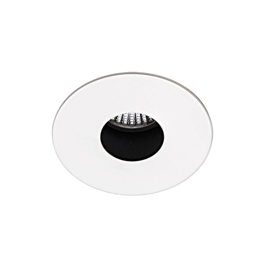 Downlight Frame With Twist on Lamp System White, Black - MDL-901-WHBK