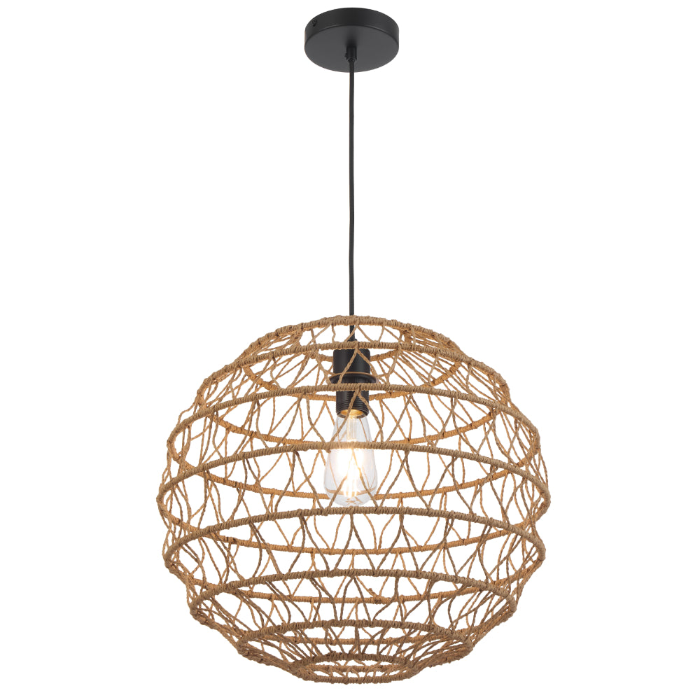 Ivalo 450mm Pendant Light Natural  - IVALO PE45-NAT