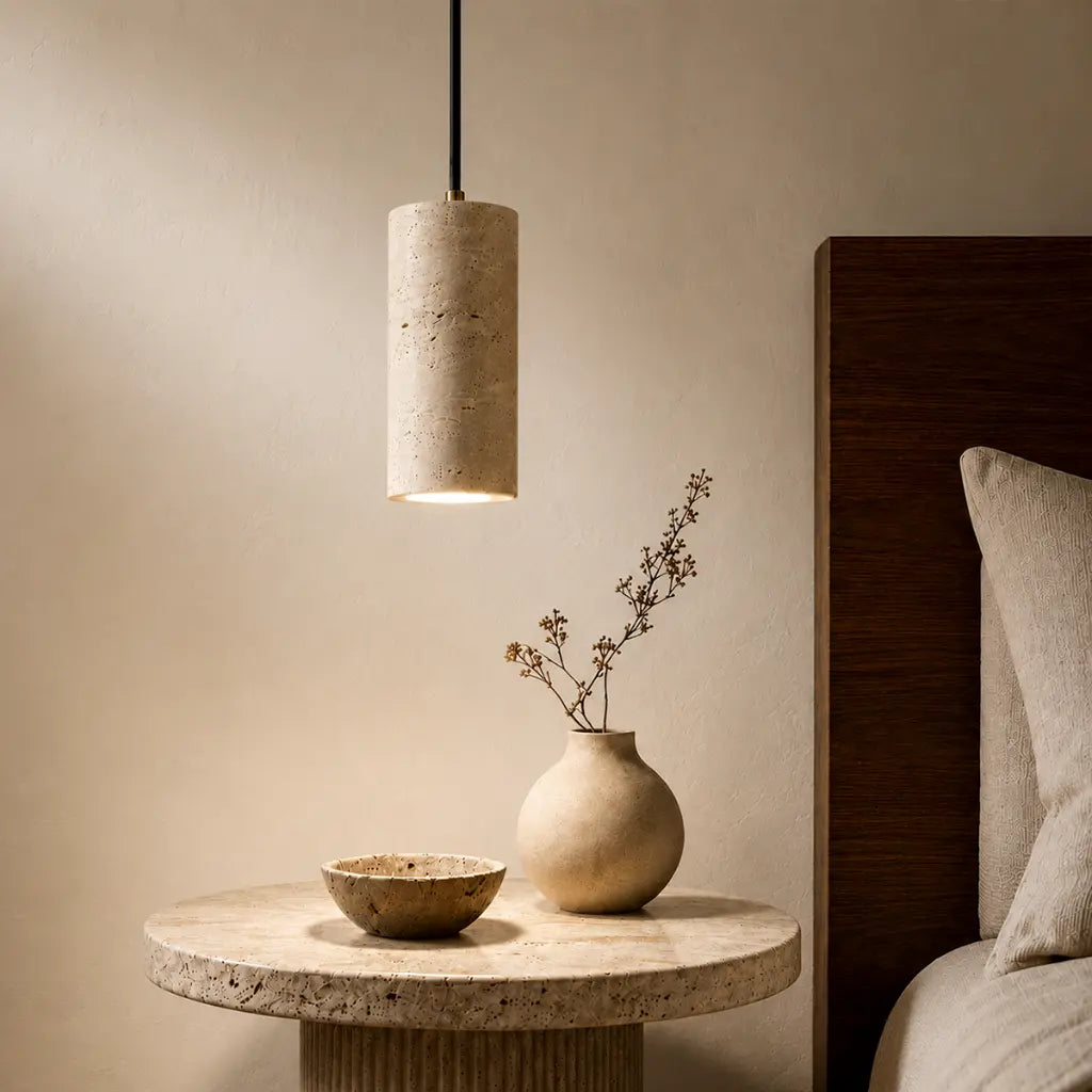 Jornel Pendant Light Travertine - JORNEL PE-BE