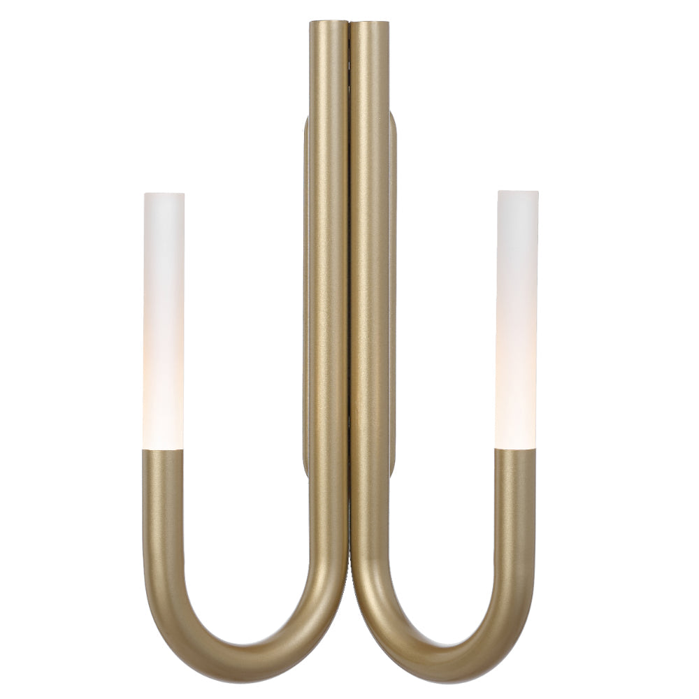 Joshua LED Wall Light 6W 3000K Gold - JOSHUA WB40-GD